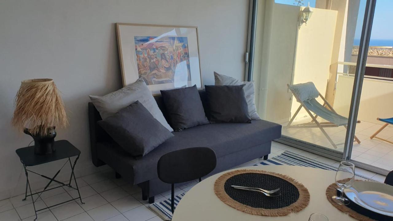Appartement Vue Bleu Azur Sète Buitenkant foto