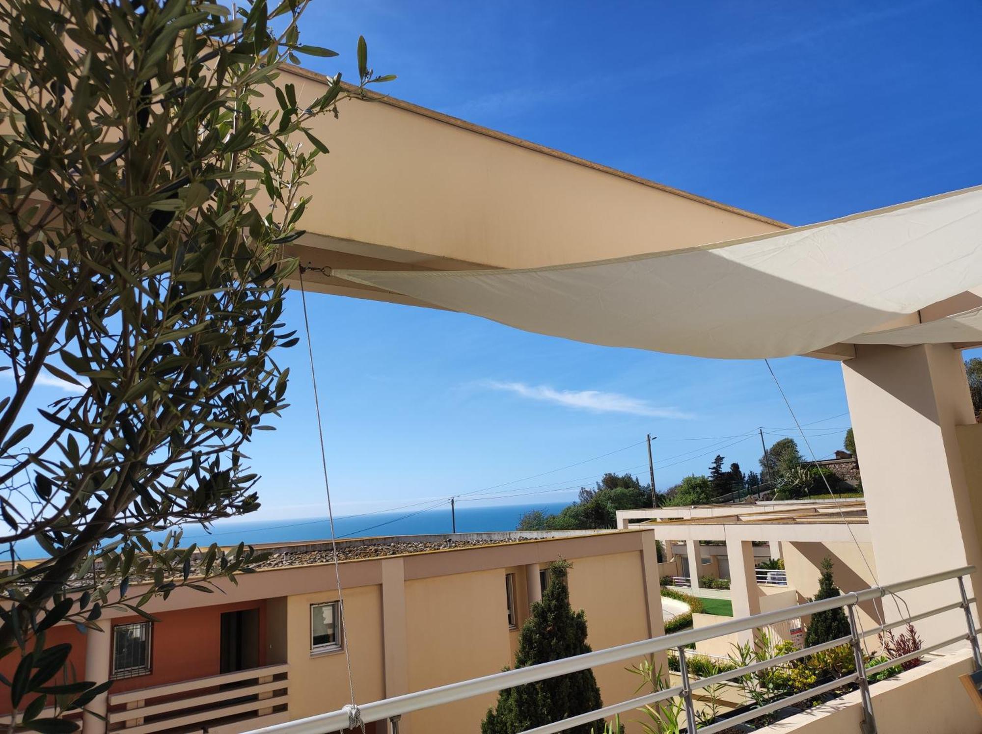 Appartement Vue Bleu Azur Sète Buitenkant foto