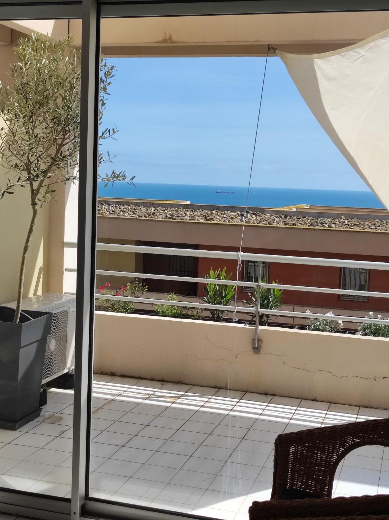 Appartement Vue Bleu Azur Sète Buitenkant foto